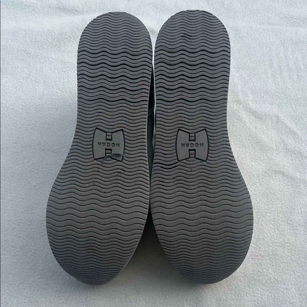 Leather Hogan Platform Sneakera - Picture 6 of 8